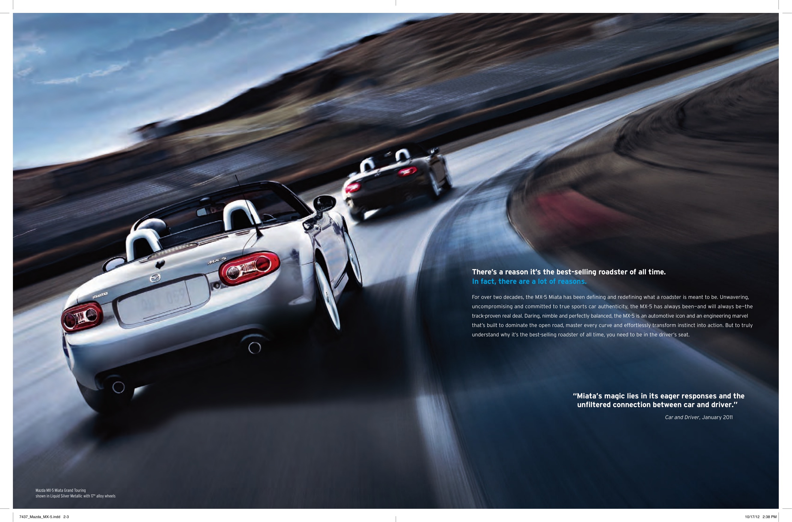 2013 Mazda MX-5 Brochure Page 9